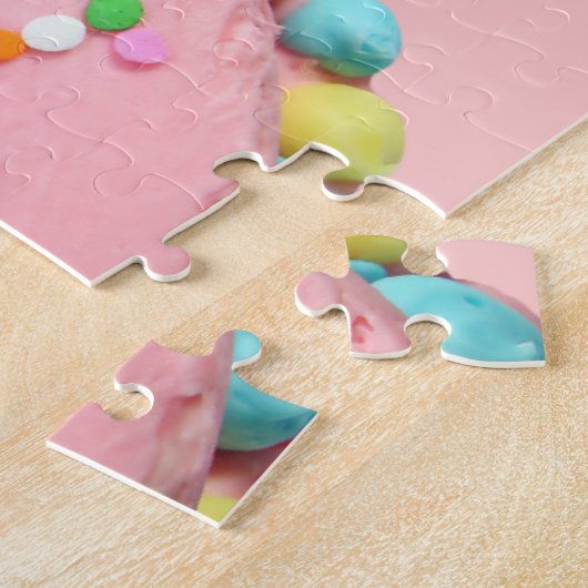 Happy Birthday Cake Legpuzzel (Zijkant)