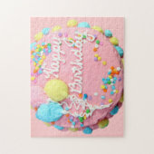 Happy Birthday Cake Legpuzzel (Verticaal)