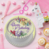 Happy Birthday Cake Papieren Bordje (Feest)