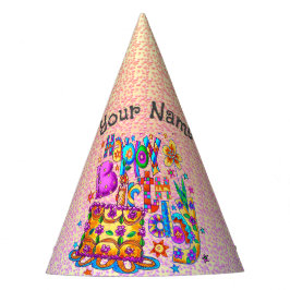 Happy Birthday Cake party pet Feesthoedjes