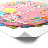 Happy Birthday Cake Poster (Hoek)