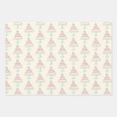 Happy Birthday Cakes Schattige Charmant Patroon Gi Inpakpapier Vel (Voorkant 3)