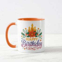 Happy Birthday Candle Combo Mug Mok