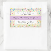 Happy Birthday Candle Making Labels (Tas)