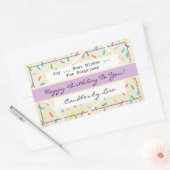 Happy Birthday Candle Making Labels (Envelop)