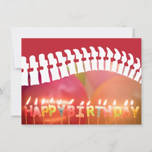Happy Birthday Candles Spine Chiropractic Birthday Kaart (Voorkant)