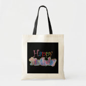 Happy Birthday Canvas tas (Voorkant)