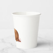 Happy Birthday Capybara Papieren Bekers (Links)