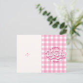 Happy Birthday Card | Birthday Greeting Card Briefkaart (Staand voorkant)