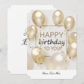 Happy Birthday Card door StudsGlaze Kaart (Voorkant / Achterkant)
