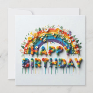 Happy Birthday Card Feestdagenkaart