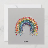 Happy Birthday Card Feestdagenkaart (Achterkant)