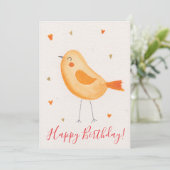 Happy Birthday Card Feestdagenkaart (Staand voorkant)