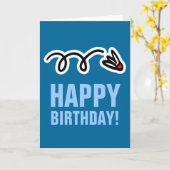 Happy Birthday card for badminton player and fan Kaart (Gele Bloem)
