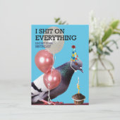 Happy Birthday Card for Pigeons (Staand voorkant)