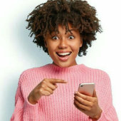  Happy Birthday Card - Joyful Wishes, Balloons & C Kaart