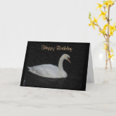  Happy Birthday Card Kaart (Gele Bloem)