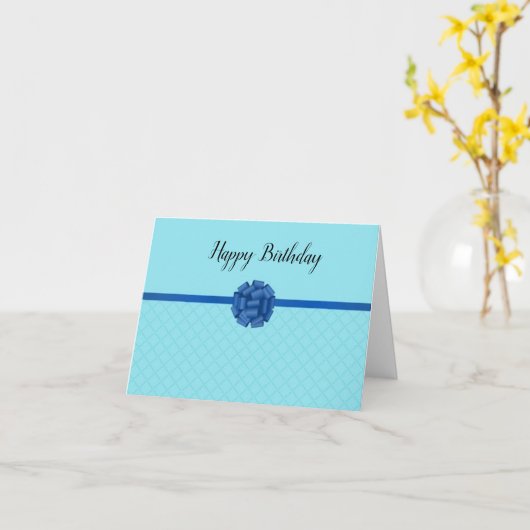 Happy Birthday Card Kaart (Gele Bloem)