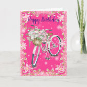 Happy Birthday  Card Kaart (Voorkant)