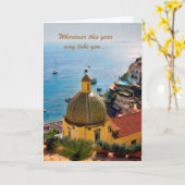 Happy Birthday Card Life is een avontuur Kaart (Gele Bloem)