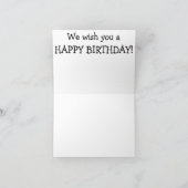 Happy Birthday Card met Kittens:Laten we beginnen Kaart (Binnen)