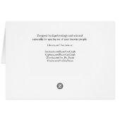 Happy Birthday Card Musical Rabbits (Achterkant Horizontaal)