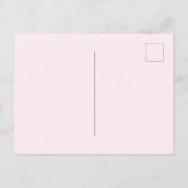 Happy Birthday Card - Pink Flowers Briefkaart (Achterkant)