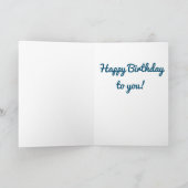 Happy Birthday Card | The Happy Boy Kaart (Binnen)