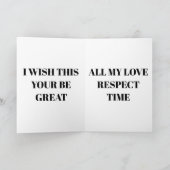 Happy Birthday Card You Can Use In All Contextes Kaart (Binnen)