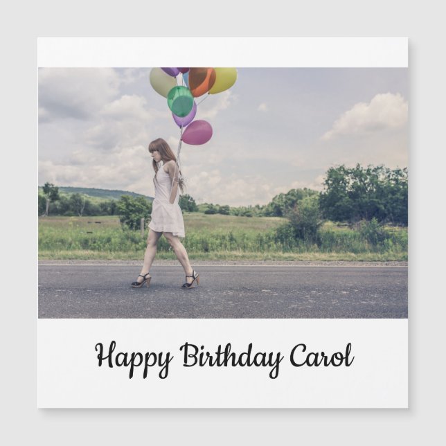Happy Birthday Carol (Voorkant)