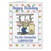 Happy Birthday Carpenter (Voorkant)