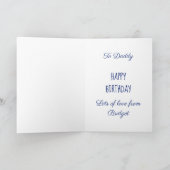 Happy Birthday Carpenter Fun Carpentry Tools Kaart (Binnen)