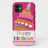 Happy Birthday Case-Mate iPhone Case (Achterkant)
