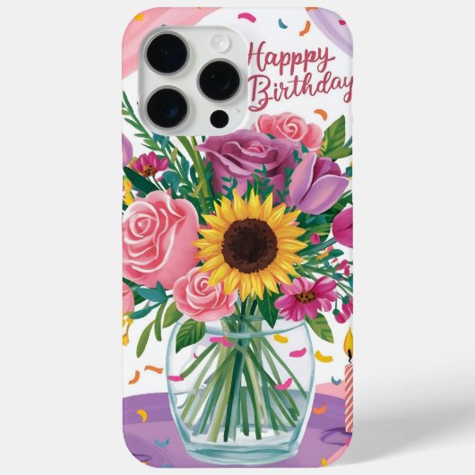 Happy Birthday  Case-Mate iPhone Case (Achterkant)