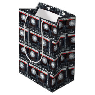 Happy Birthday Cassettebandje Medium Cadeauzakje