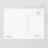 Happy Birthday Cat in Party Pet Uitnodiging Briefkaart (Achterkant)