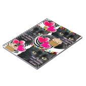 Happy Birthday Cat Lady Notitieboek (Linkerzijde)