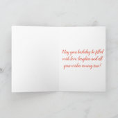 Happy Birthday Cavalier King Charles met Cake Kaart (Binnen)