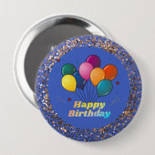 Happy Birthday Celebration Button (Voorkant /achterkant)