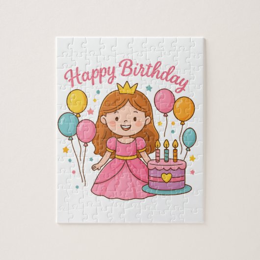 Happy Birthday Celebration – Leuke Jigsaw Puzzel v (Verticaal)