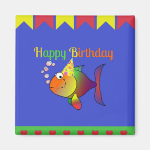 Happy Birthday Celebration Magneet