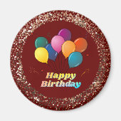 Happy Birthday Celebration Magnet (Voorkant)