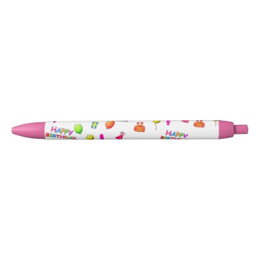 Happy Birthday Celebration Writing Pen (Voorkant)