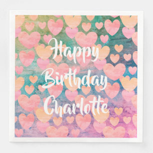 Happy Birthday #Charlotte party inapkins van DAL Servet
