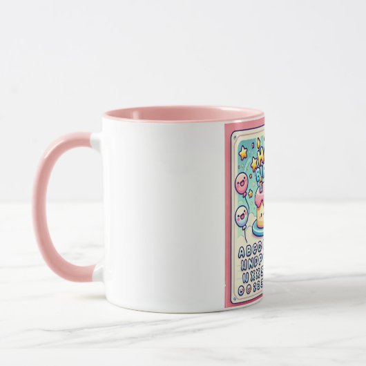 Happy Birthday Cheerful Cake Delight Mok (Links)