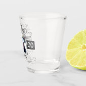 Happy Birthday Cheers to Any Year Foto Shot Glas (Rechts)