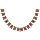 Happy Birthday Cheetah Print Bunting Vlaggetjes (Alle)