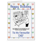 Happy Birthday Chef (Voorkant)