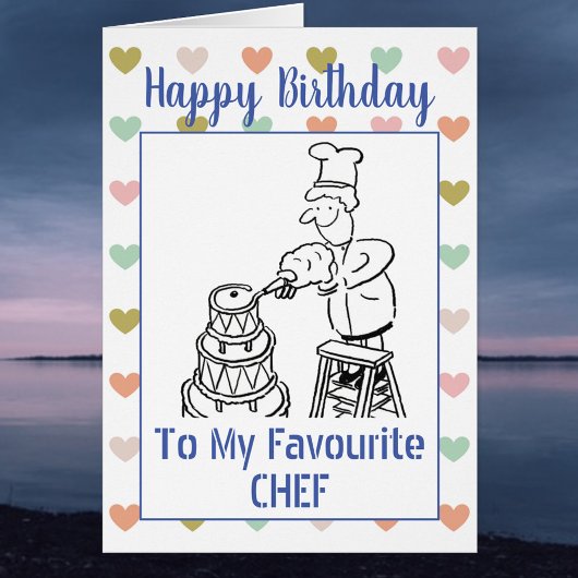 Happy Birthday Chef