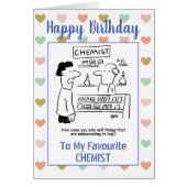 Happy Birthday Chemist (Voorkant)